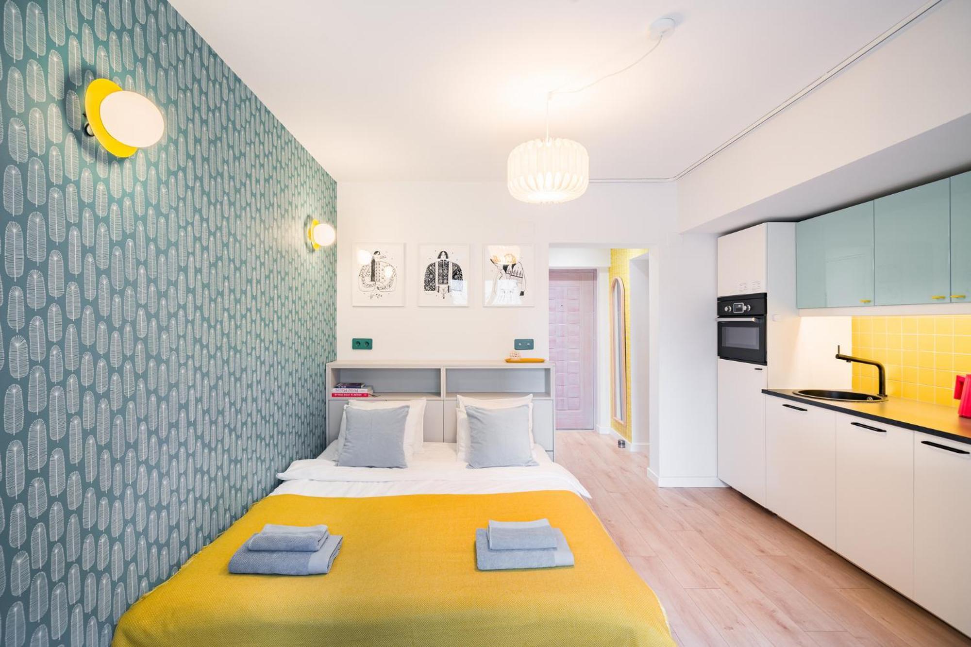 Victoriei Old Town Studio - Self Check-In Bucharest Luaran gambar